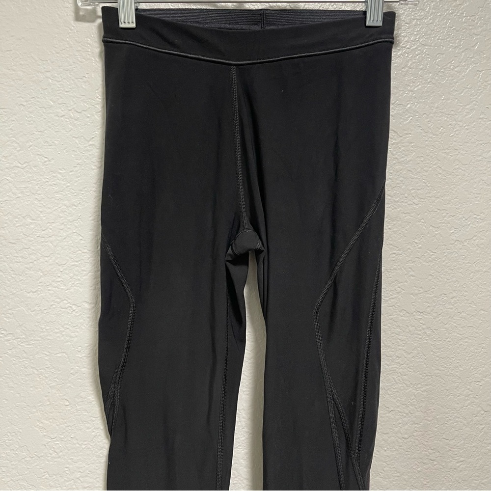VSX Sport Black Running Tights Leggings Size XS - Picture 7 of 9